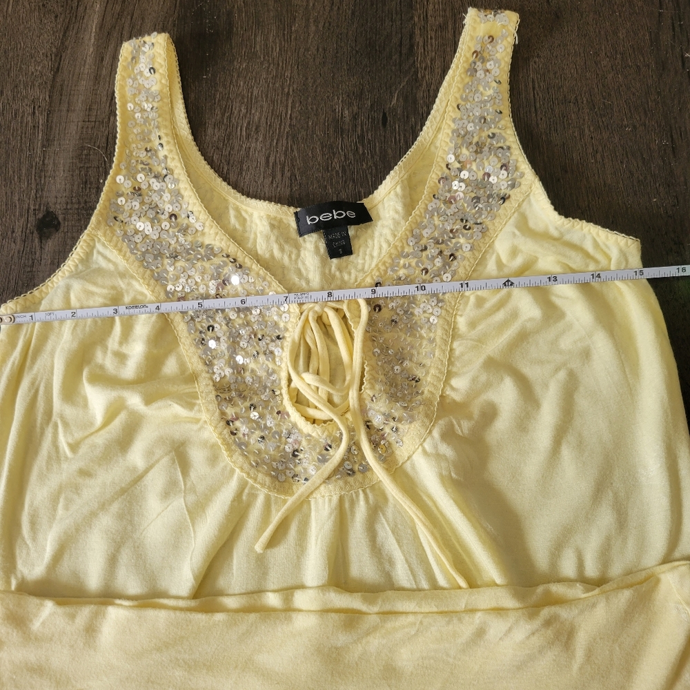 Bebe sequin top - Picture 9 of 10